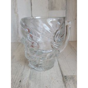 Large‎ glass Treasure Island mug skeleton Halloween